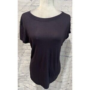 NWT Sexy Basics Women's Blue Lightweight Rayon Blend Tee Shirt Large $75